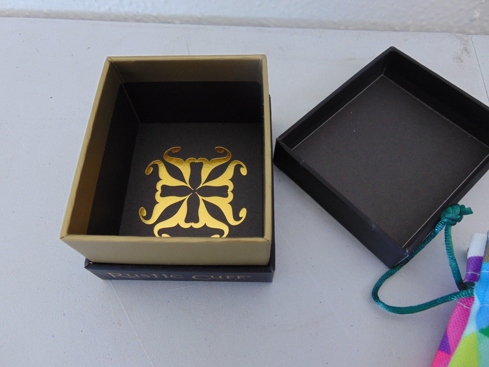 Rustic Cuff Gold Python Bracelet Excellent Condit… - image 7