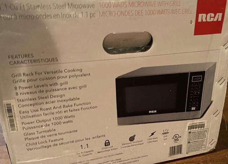 rca microwave 1000w
