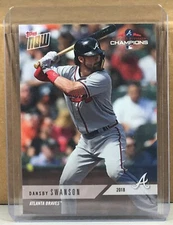 2018 TOPPS NOW POSTSEASON #PS-49 DANSBY SWANSON ATLANTA BRAVES Print Run 792