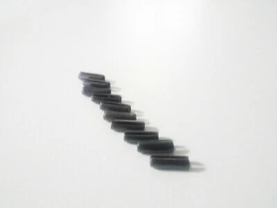 ASMC INDUSTRIAL 10X Black Slotted Spring Roll Pin 5/64 x 1/4 High Carbon Steel