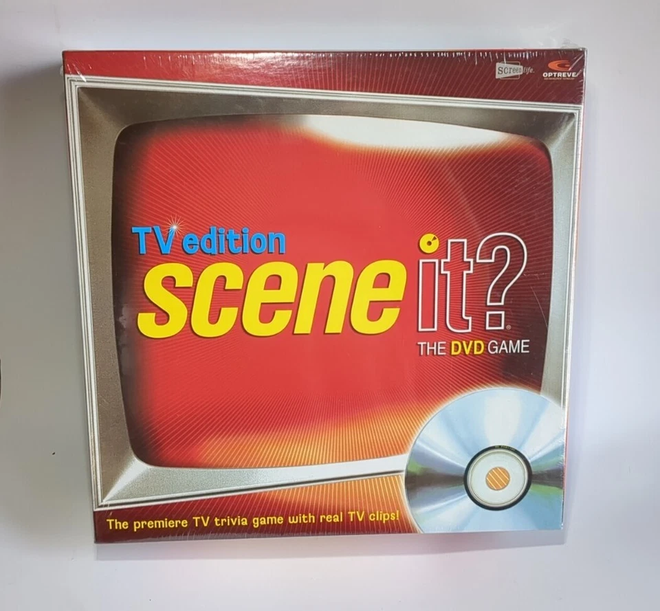 Scene It? TV Edition The DVD Game NEW Unopened Factory Sealed FREE SHIPPING - Image 2 of 4