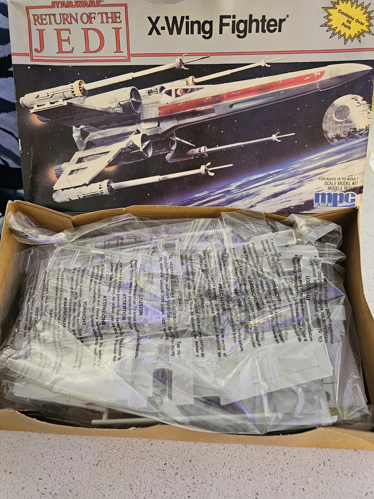 AMT XWing Fighter Kit Model 8918 Open Box never built Star Wars eBay