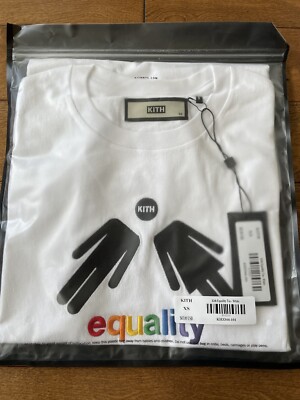 ❤️ KITH Equality LGBTQ Pride WHITE TShirt Size XS
