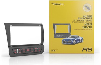 iDatalink Maestro KIT-R8 Double Din Stereo Installation Kit for 08-15 Audi R8