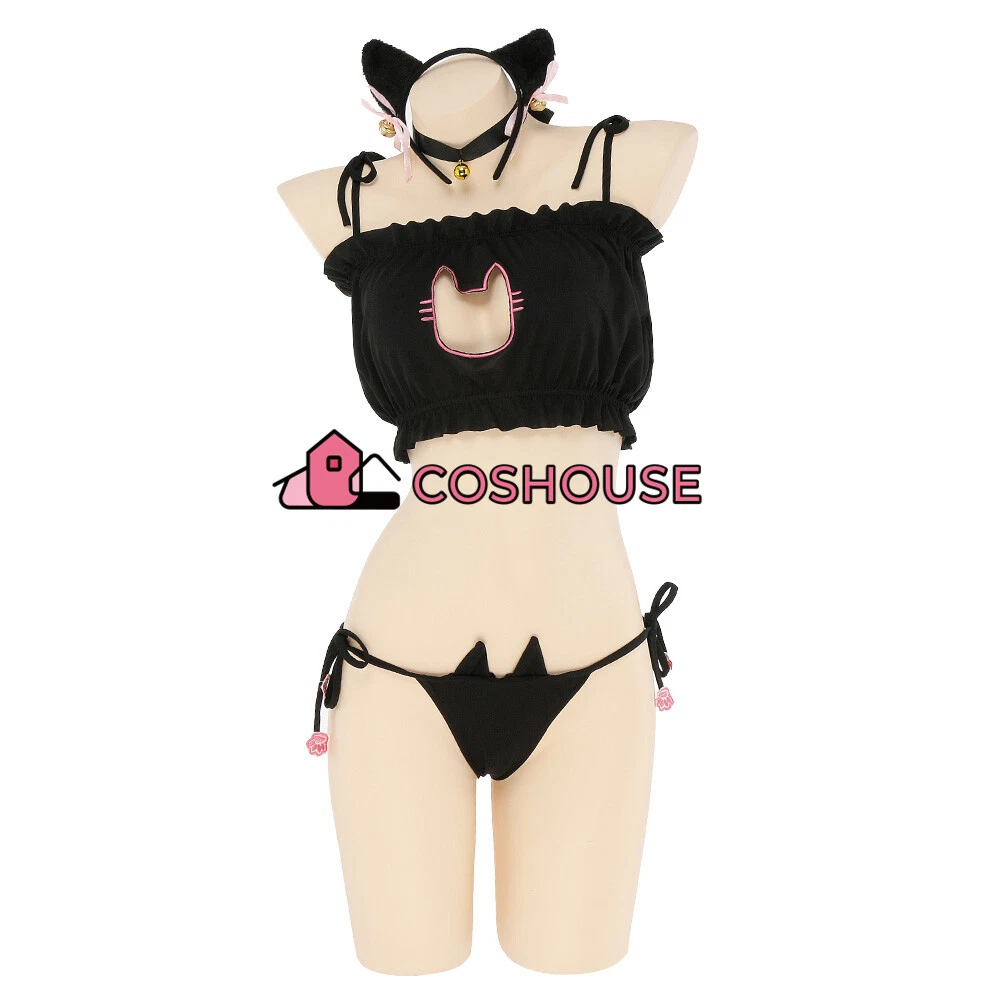 Cute Kitty Lingerie Set - New In 🐱 Dispatches in 3-5 working days