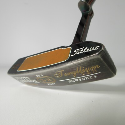 Putter Scotty Cameron 2007 Teryllium Ten Newport 2 - 34 Pouces, Droite, Avec Headcover