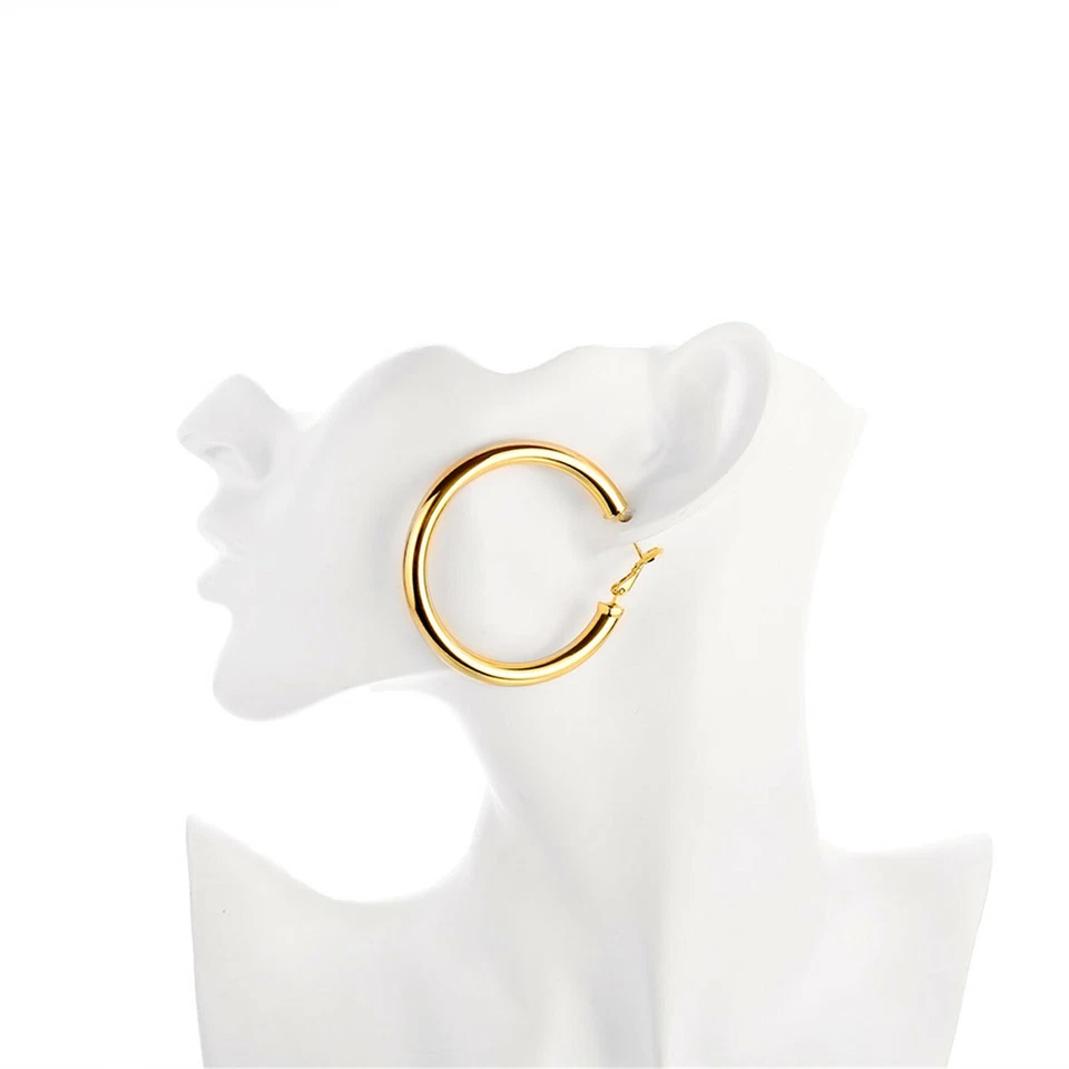 Wholesale Nickle Free Antiallergic Real Gold Plated Silver Earrings For Women A2 - Image 3 of 4