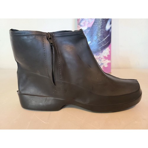 Tingley Overshoes Mezzi Stivali con Cerniera Gomme #3600 Small 7-8,5 NOS Made in USA - Foto 5 di 12