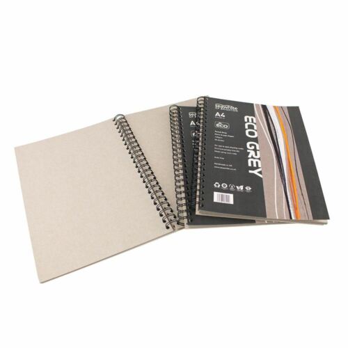 Seawhite of Brighton Eco Grey Corn Crush Recycled Drawing Paper Pad A4 - Picture 2 of 2