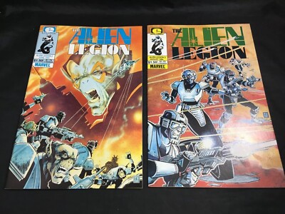 Alien Legion # 2 & 3 Marvel Epic Comics 1984 Sci-Fi