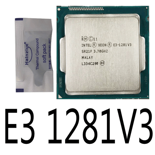 intel E3-1280 E3-1280 V2 E3-1280 V3 E3-1281 V3 CPU Processor - Picture 5 of 11