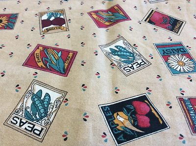 SEED PACKS BY SPRINGS -COTTON--  1 1/2 YARDS