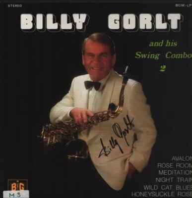 LP Billy Gorlt Billy Gorlt And His Swing Combo 2 SIGNED NEAR MINT BG Musik P