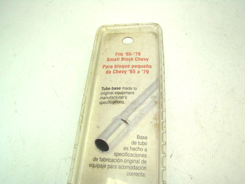 Oil Dipstick & Tube 1965-1979 Small Block Chevrolet Chrome Billet 42555 - Picture 2 of 3