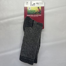 Mountain Lodge Merino Wool Blend 71 Outdoor hiking socks gray 4-10
