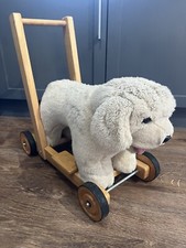 Mulholland and Bailie Labrador  Push Along dog