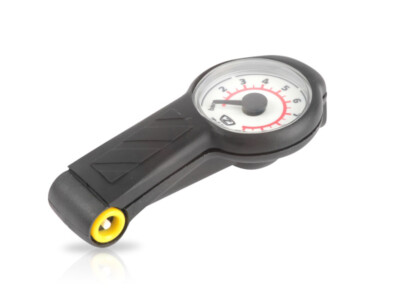 Zefal Biketwin Graph Pressure Gauge for Presta and Schrader Valves
