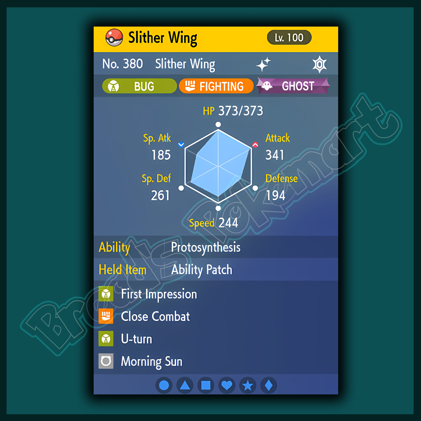 SLITHER WING SHINY 6IV + Any Item | Ready for competitive battle! | Pokemon  Scarlet & Violet | Fast Delivery