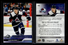 2023-24 Upper Deck Extended Series Young Guns #716 Sam Malinski Rookie RC