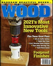 Wood Magazine December 2020 / January 2021 Most Innovative New Tools