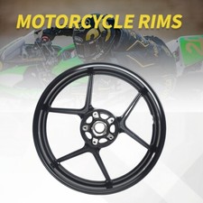 Gloss Black 17 X 3.5 Front Wheel For Kawasaki Zx6r 2005-2024 Zx10r 2006-2010