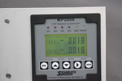 SCHAEVITZ SENSORS LVDT READOUT & CONTROLLER MP2000 - Picture 6 of 7