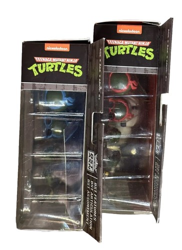 Figuras TMNT Rafael y Leonardo Street Style Loyal Subjects BST AXN - Imagen 12 de 12