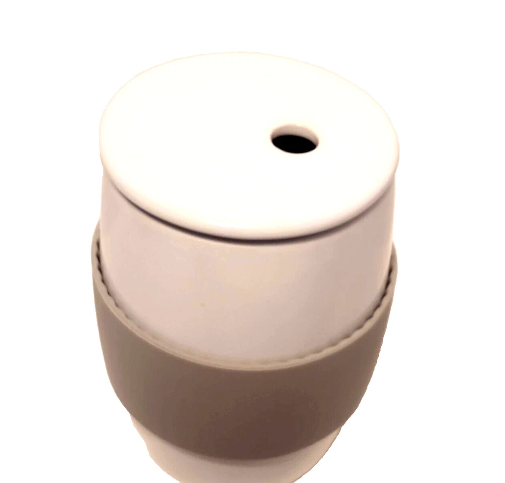 Pampered Chef Microwave Egg Cooker with Ceramic Base and Protective Sleeve #1529
