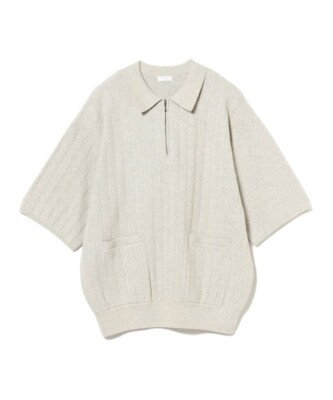 【ほぼ未使用】 crepuscule 別注 Zip Knit Polo s-l400.jpg