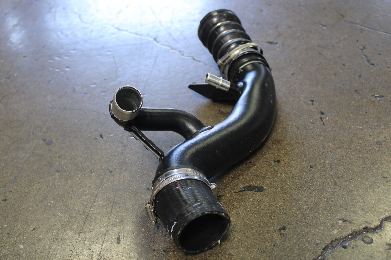 Ferrari F8, 488, RH, Right, Intercooler to Throttle Body Hose, Used, P/N 761298