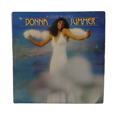 DONNA SUMMER A LOVE TRILOGY 12'' VINYL ALBUM  ARIOLA 27518-1 1976 DISCO SOUL EX