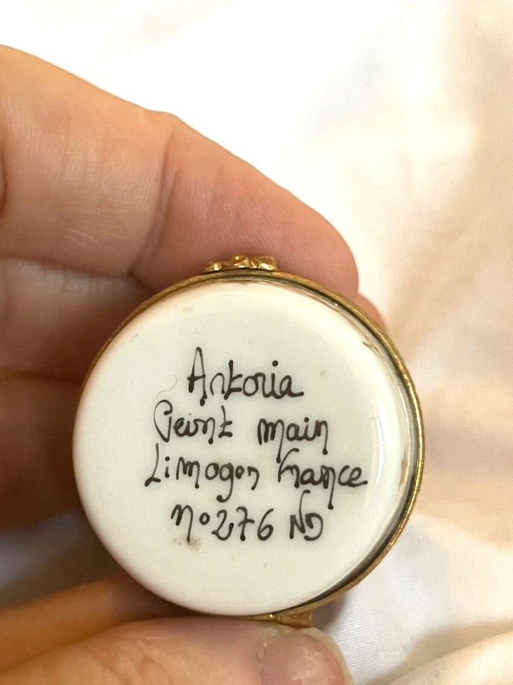 Artoria Limoges Francia Hada de los Dientes Porcelana Firmado Nº 276/2500 Foto 2 de 4