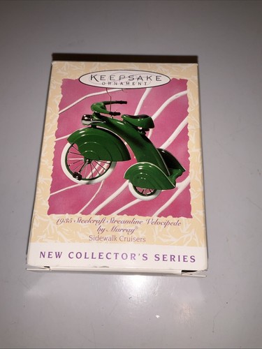 Vintage 6 Hallmark Santa Claus and His Reindeer 1992 Ornaments & More! - Picture 3 of 11