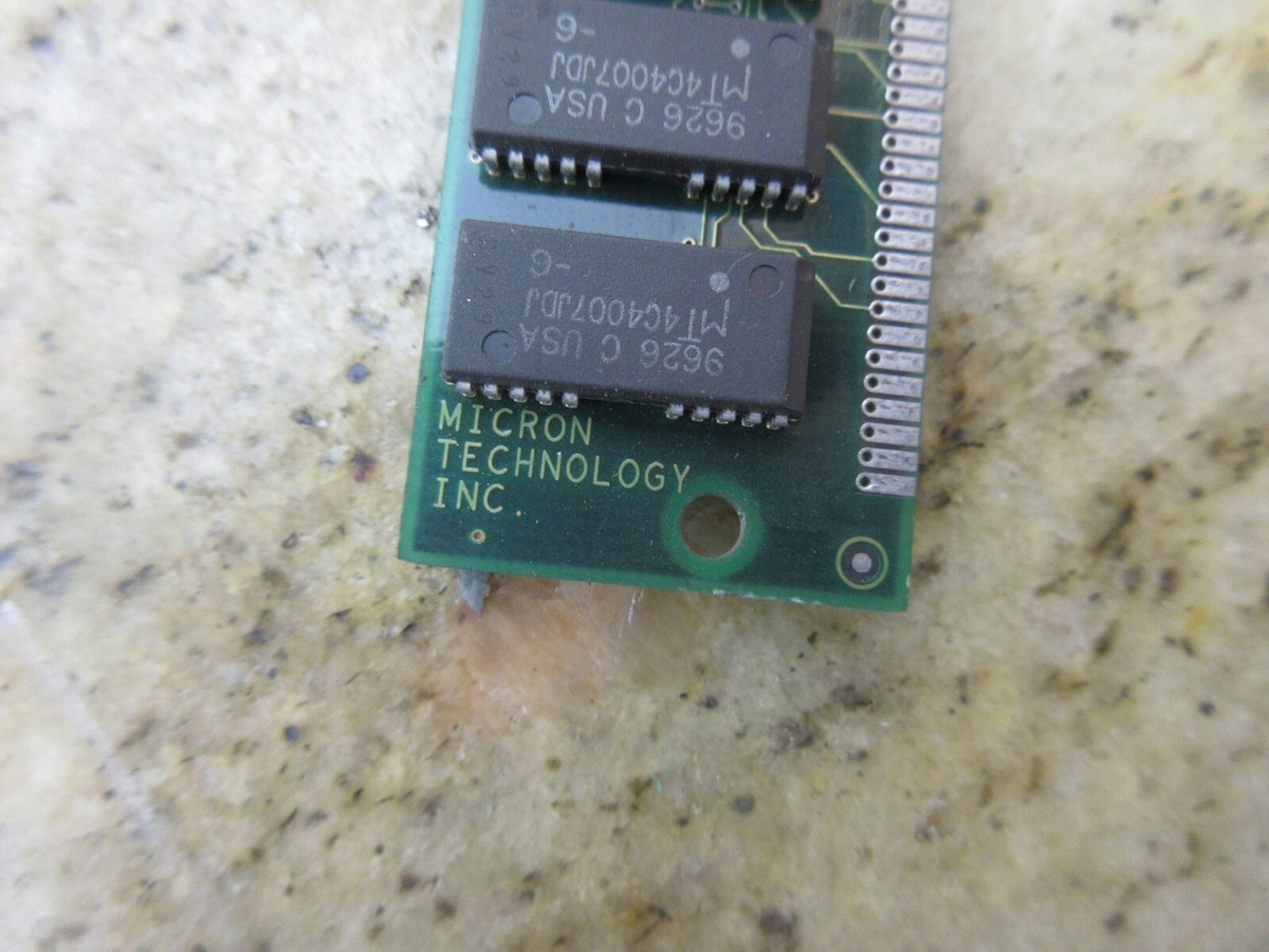 MICRON MEMORY UNIT 1157 A MT16D232M-6X 9632D EDO WARRANTY | eBay