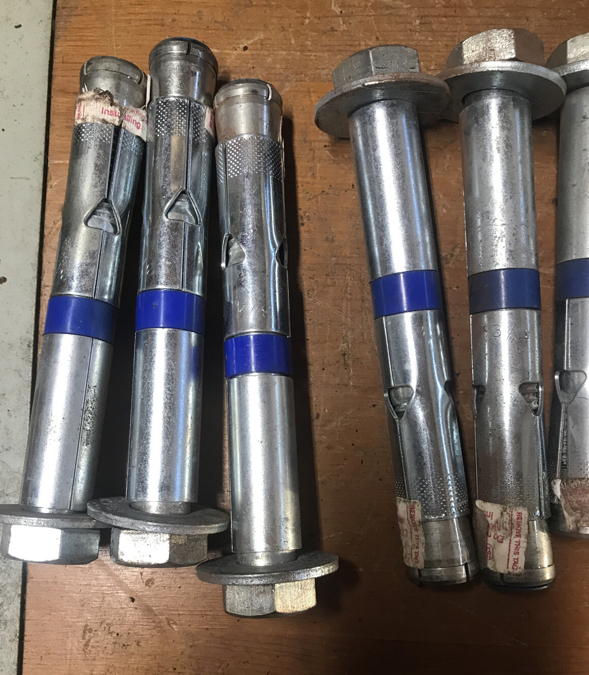 Rawl Lok/Bolts Concrete Anchors 3/4" X 53/4", 10pc NOS eBay