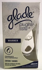 GLADE PlugIns Scented Oil Warmer Plug In Air Freshener Dispenser 2009 NEW No Oil