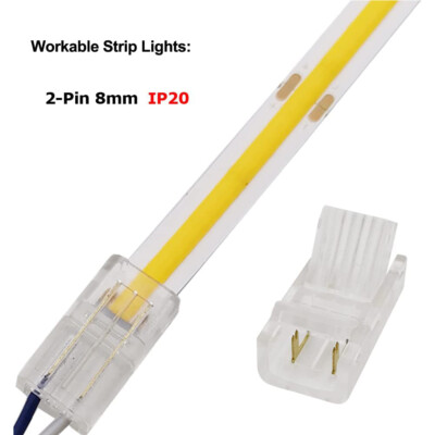 2/3/4/5/6 Pin LED Verbinder Adapter Quick Clip Stripe Schnellverbinder Zubehör