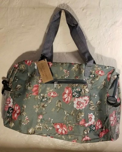 floral duffle bag womens