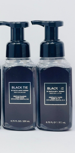 2 BATH & BODY WORKS BLACK TIE GENTLE FOAMING HAND SOAP 8.75 FL OZ/ 259 mL - 第 1/3 張圖片