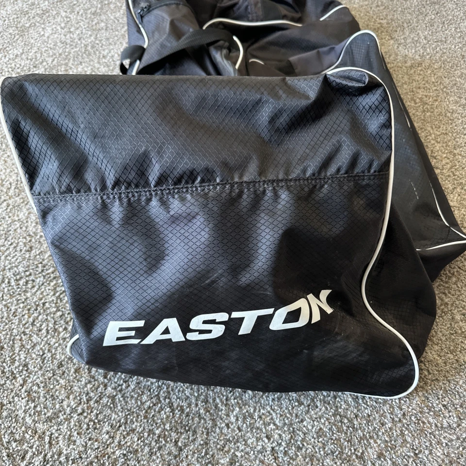Easton Large Equipment Bag Hockey Softball Sports Black 41x16x16 With Wheels - Image 3 of 4