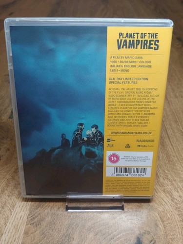 PLANET OF THE VAMPIRES (1965) SPECIAL LIMITED EDITION BLU RAY FILM ALL REGIONS - Picture 3 of 7