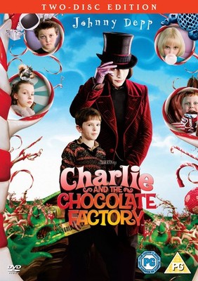 Charlie and the Chocolate Factory DVD (2005) Johnny Depp, Burton
