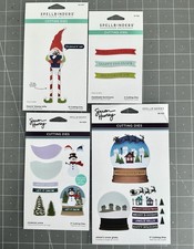 Spellbinders Snow globe & Gnome Die Sets