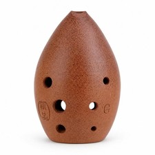 Ceramic Xun with 8 Holes Traditional Xun Beginner for Beginners