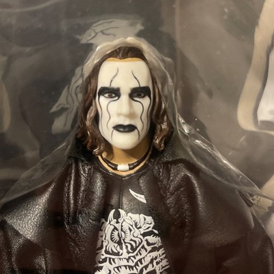 WWE Sting Defining Moments Detailed Wrestling Action Figure Black