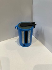 WATER FLOW CUP WEIR CUP GAUGE 2-22LTR / 1/2-5 GALLONS Plumbing  BLUE