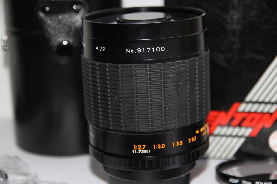 T-MOUNT CENTON 500mm F/8.0 MIRROR Macro LENS + Pentax K Mount Adaptor. Boxed - Image 4 of 4