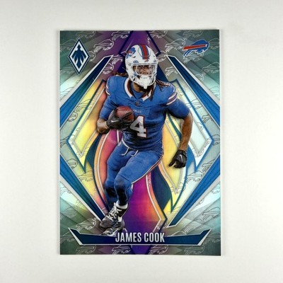 2024 Panini Phoenix James Cook Team Logos #74 #/299 Buffalo Bills