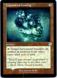 Liquimetal Coating #28 Foil - The Brothers' War: Retro Frame Artifacts
