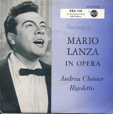 Andrea Chenier - Rigoletto - Mario Lanza - Single 7'' Vinyl 152/14